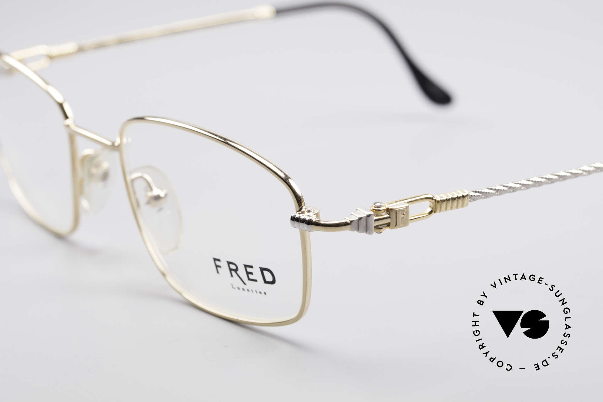 Glasses Fred Falkland 90's Luxury Eyeglasses