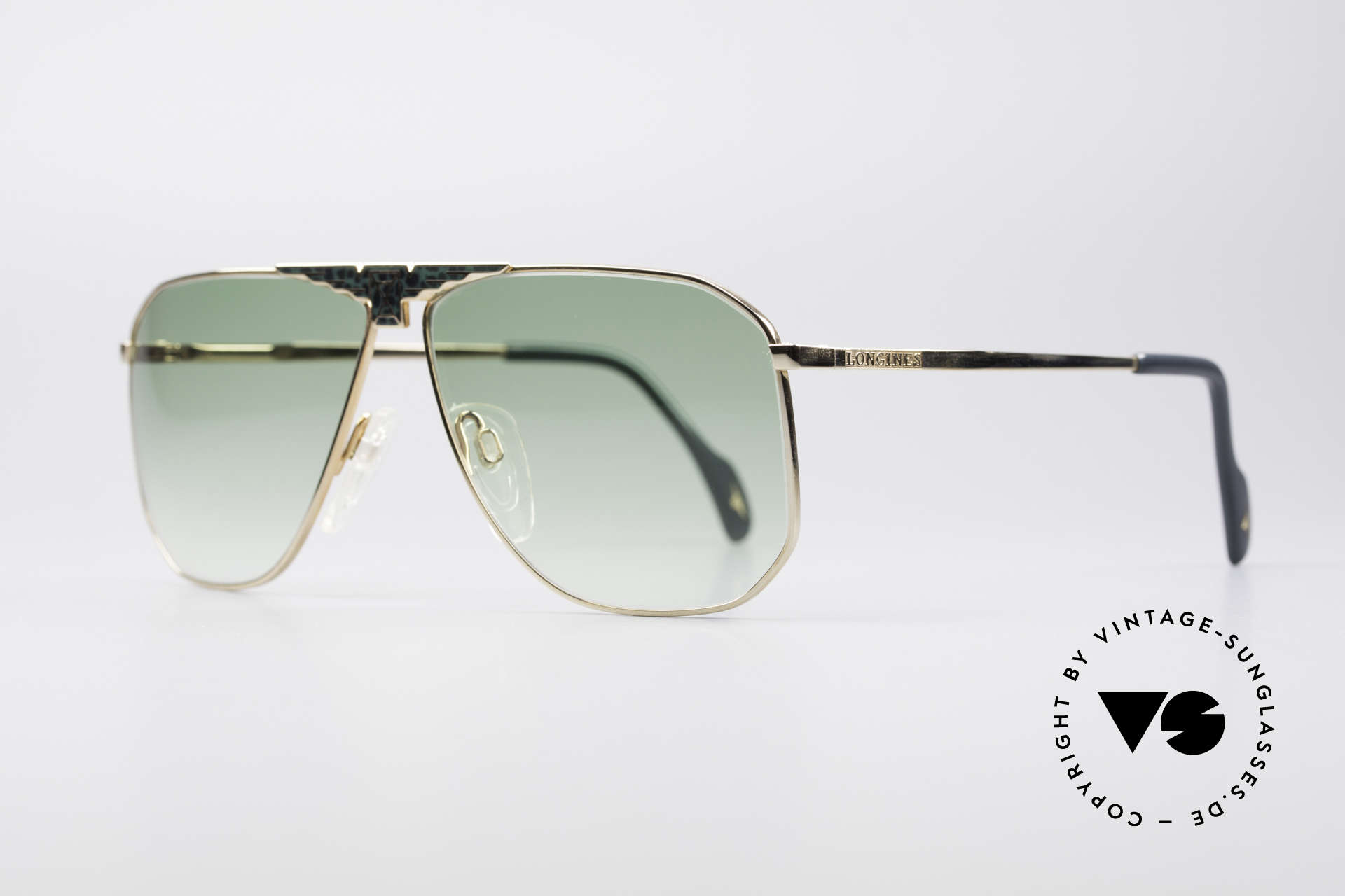 Longines 0155 80's Designer Sunglasses, made in cooperation with Metzler (made in Germany), Made for Men