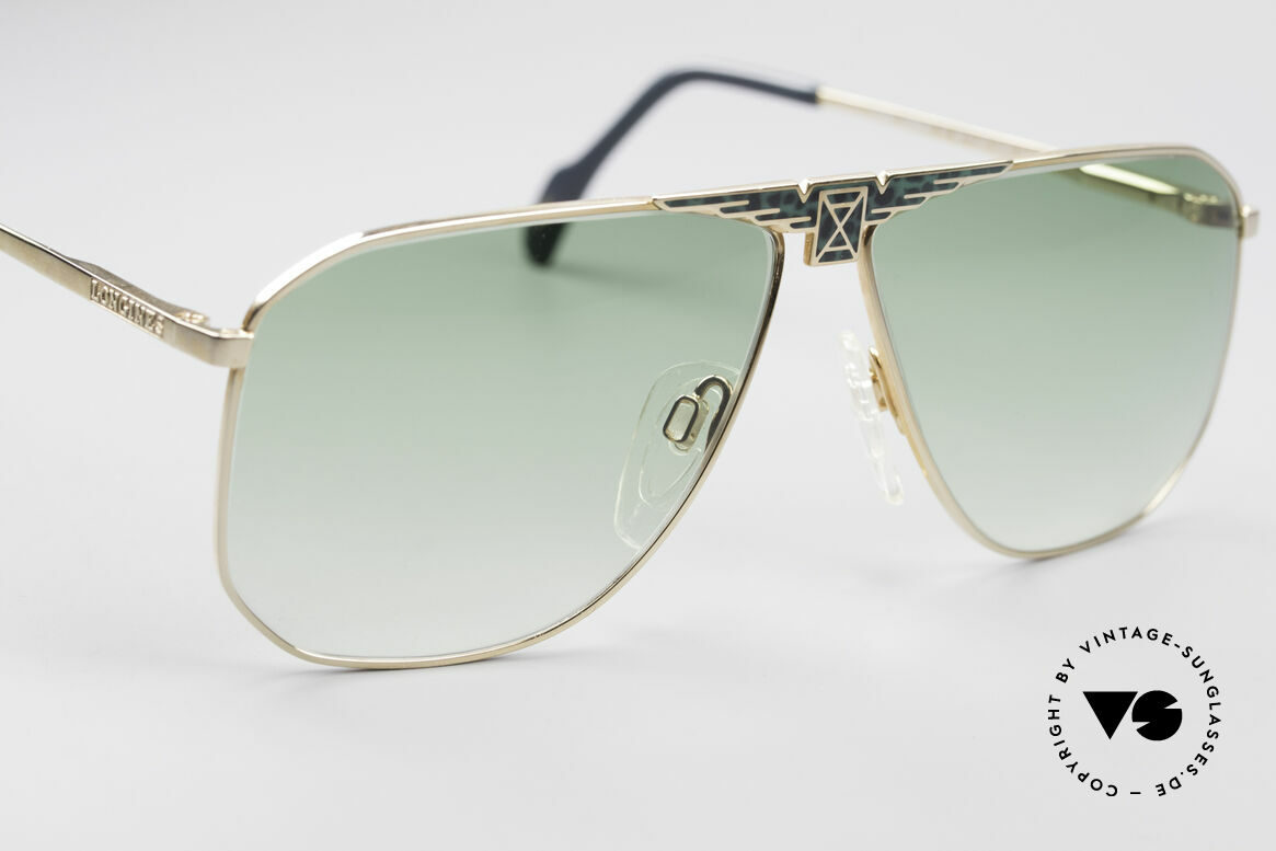 Longines 0155 80's Designer Sunglasses, NO retro sunglasses, but a true old 1980's ORIGINAL!, Made for Men