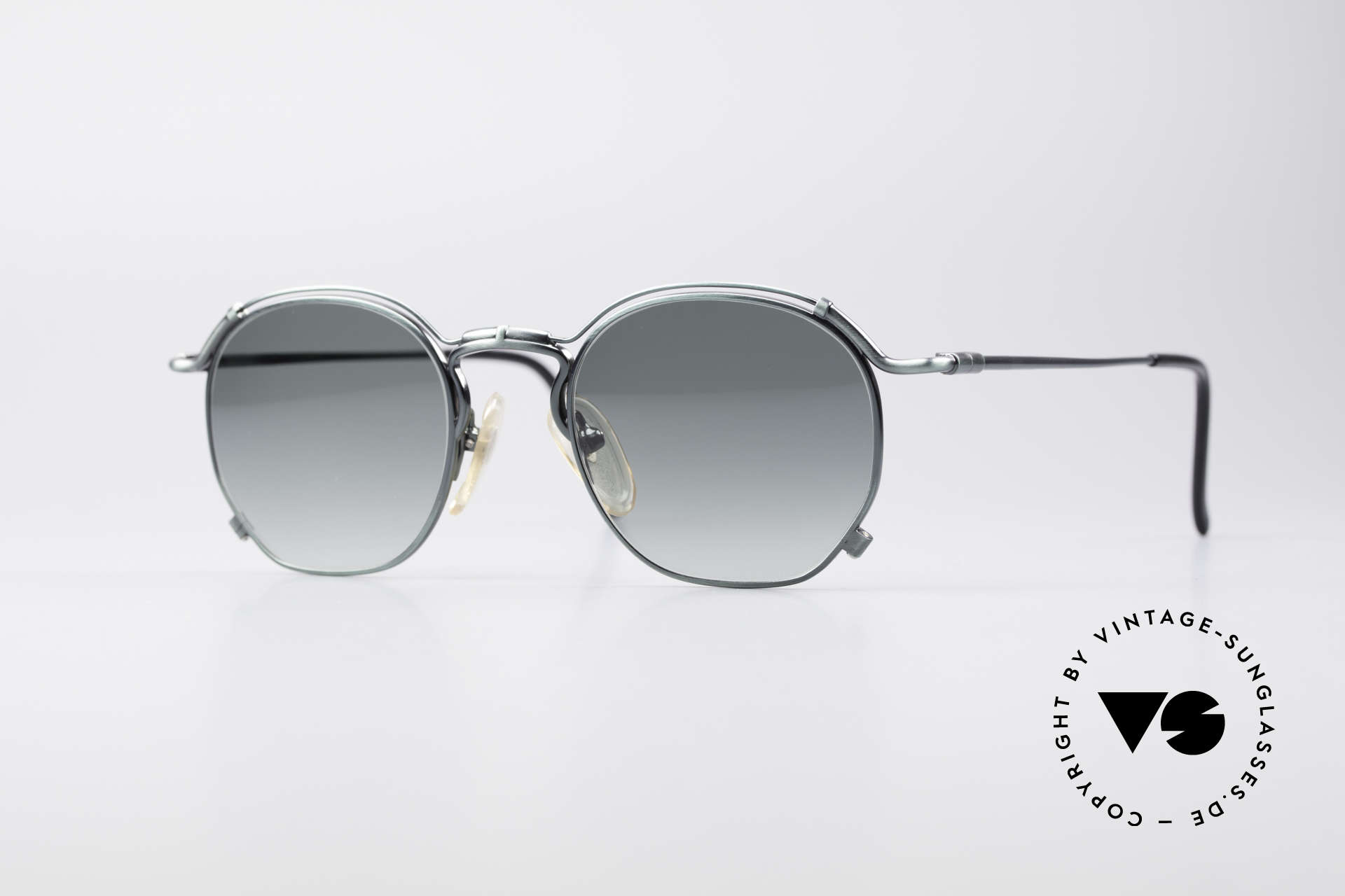 Jean Paul Gaultier 55-2171 90's Vintage Designer Frame, noble Jean Paul Gaultier 90's designer sunglasses, Made for Men and Women