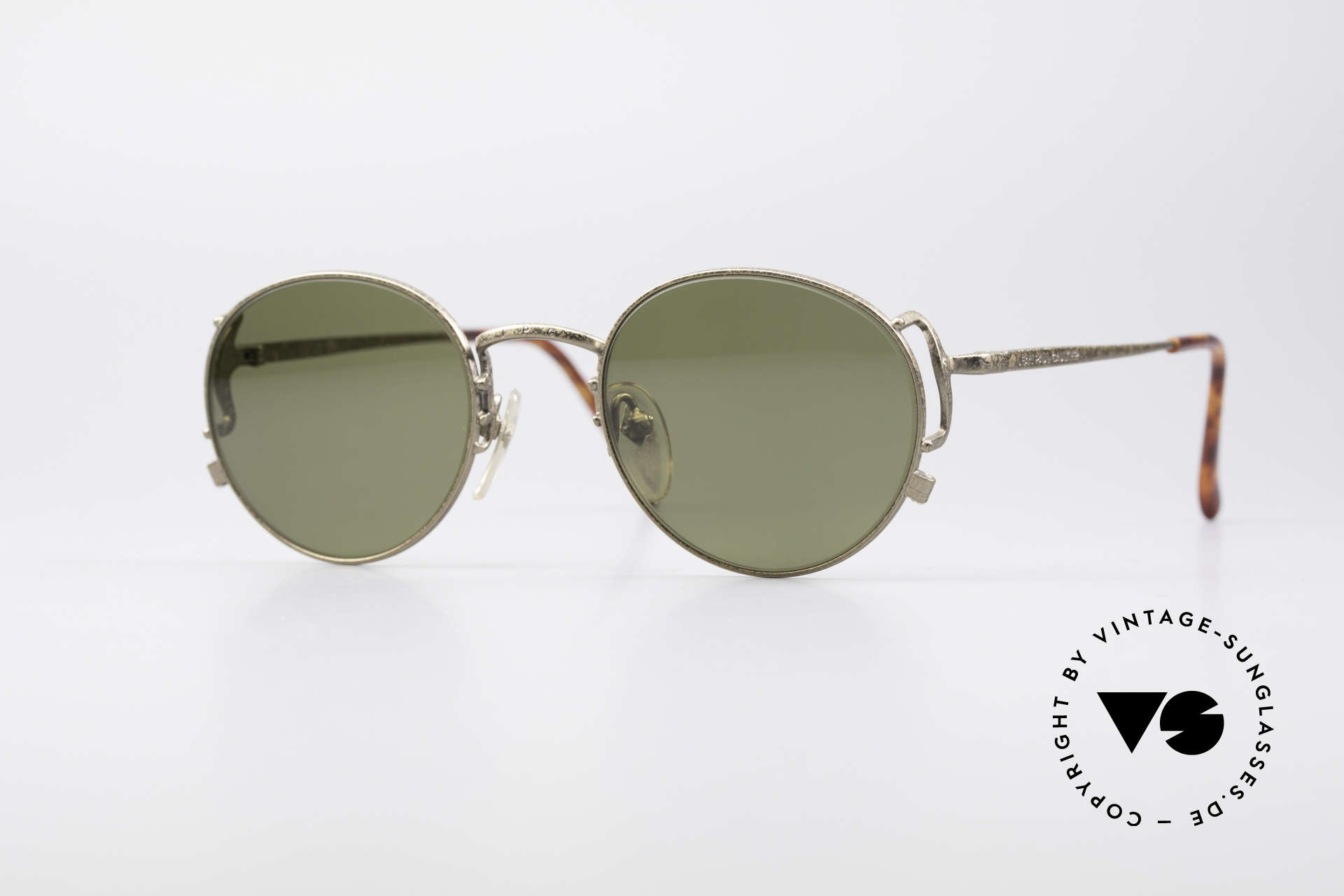 Jean Paul Gaultier 55-3178 Polarized Sun Lenses, noble Jean Paul GAULTIER 90's designer shades, Made for Men and Women