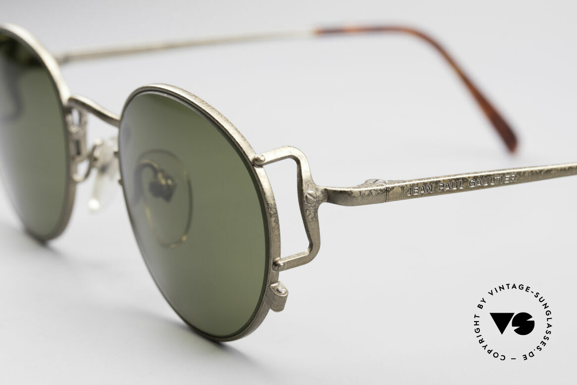 Jean Paul Gaultier 55-3178 Polarized Sun Lenses, unworn (like all our old 1990's designer glasses), Made for Men and Women