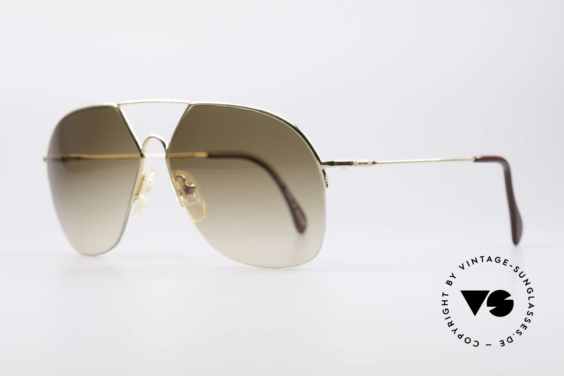 Sunglasses Alpina TR7 Rimless 80's Aviator Frame