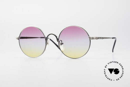 Jean Paul Gaultier 55-9671 Round Designer Sunglasses Details