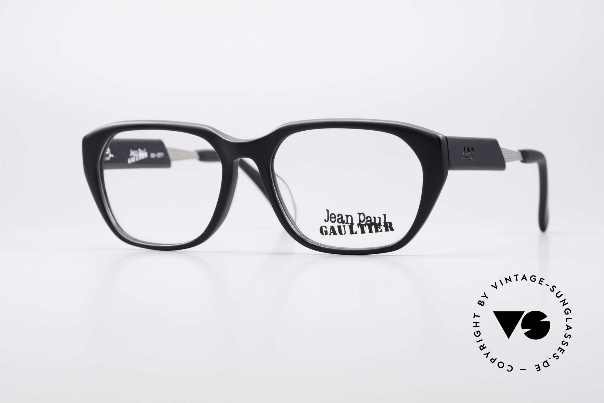 Jean Paul Gaultier 55-1071 Designer 90's Eyeglasses, 1990s vintage designer eyeglasses by Jean P. Gaultier, Made for Men and Women