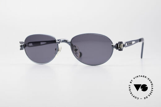 Jean Paul Gaultier 56-8102 Oval Industrial Sunglasses Details