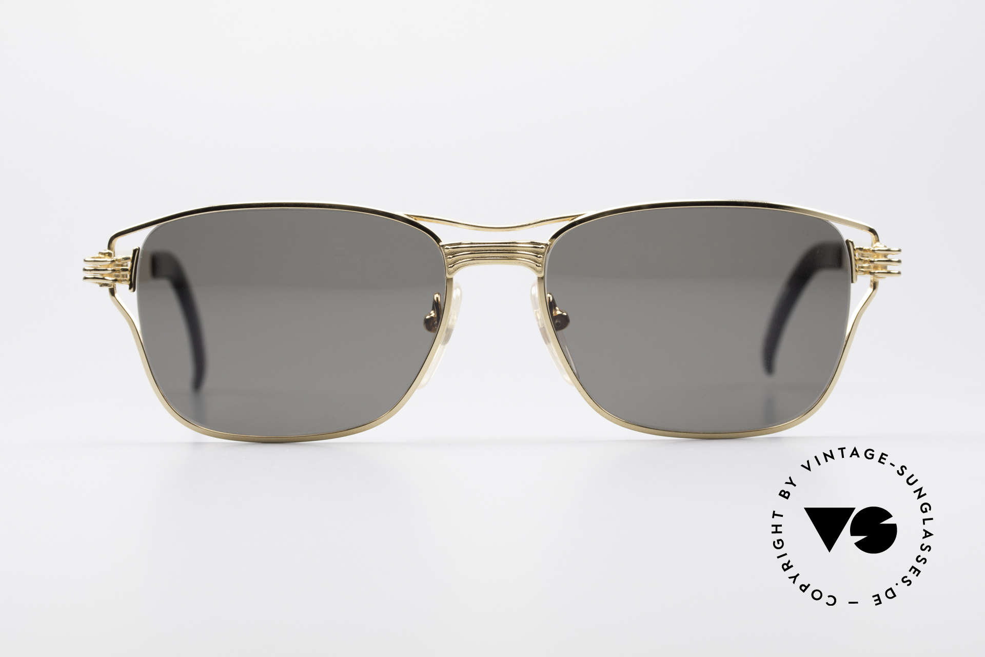 Jean Paul Gaultier 56-4173 Square Designer Sunglasses, mechanical / industrial design (distinctive JPG), Made for Men