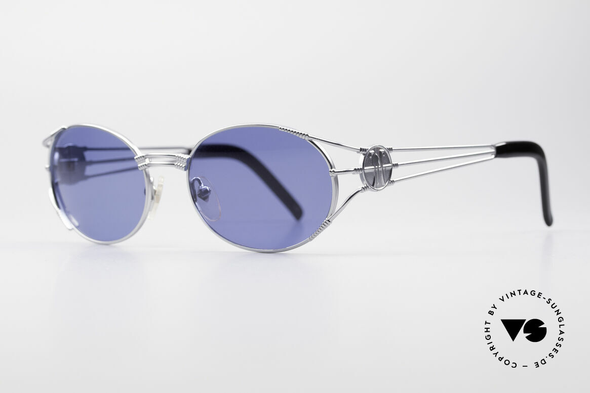 Jean Paul Gaultier 58-5106 JPG Oval Steampunk Shades, often called as "Steampunk Shades" in these days, Made for Men and Women