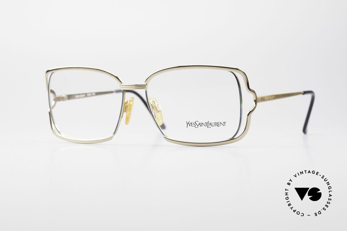 Yves Saint Laurent 4046 Vintage Ladies Eyeglasses, extravagant vintage eyeglass-frame for ladies, Made for Women