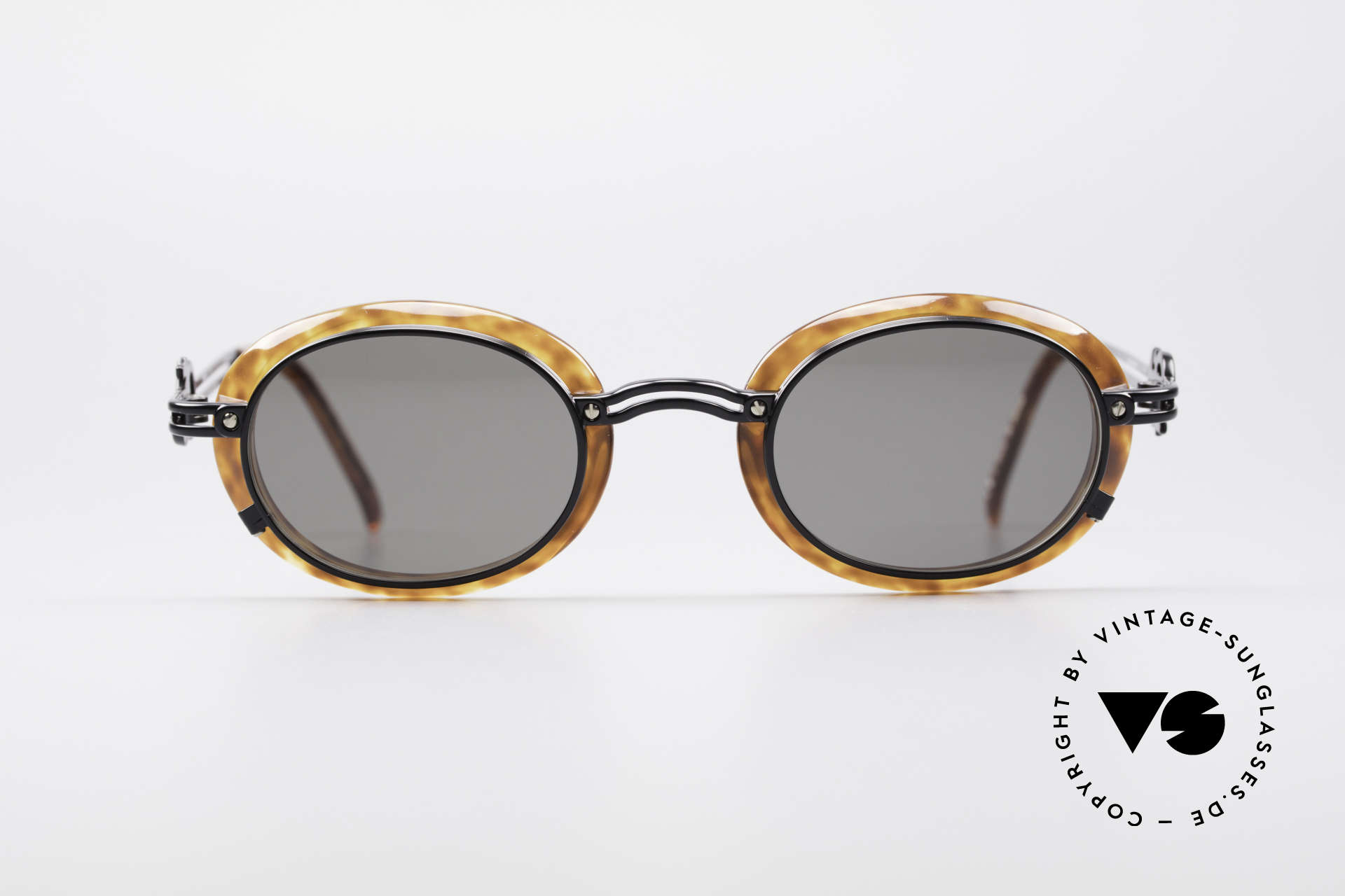 Sunglasses Jean Paul Gaultier 58-5201 Rare 90's Steampunk Shades