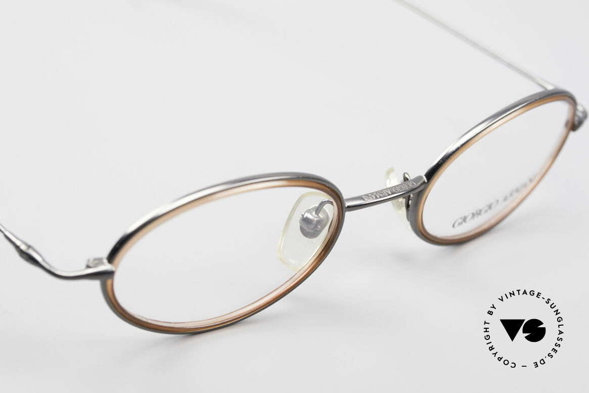Giorgio Armani 1012 Oval Vintage Unisex Frame, NO RETRO EYEWEAR, but a 30 years old Original, Made for Men and Women
