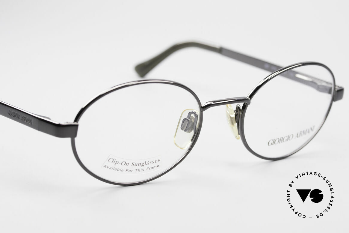 Giorgio Armani 257 90s Oval Vintage Eyeglasses, NO RETRO EYEWEAR, but a 25 years old Original, Made for Men and Women