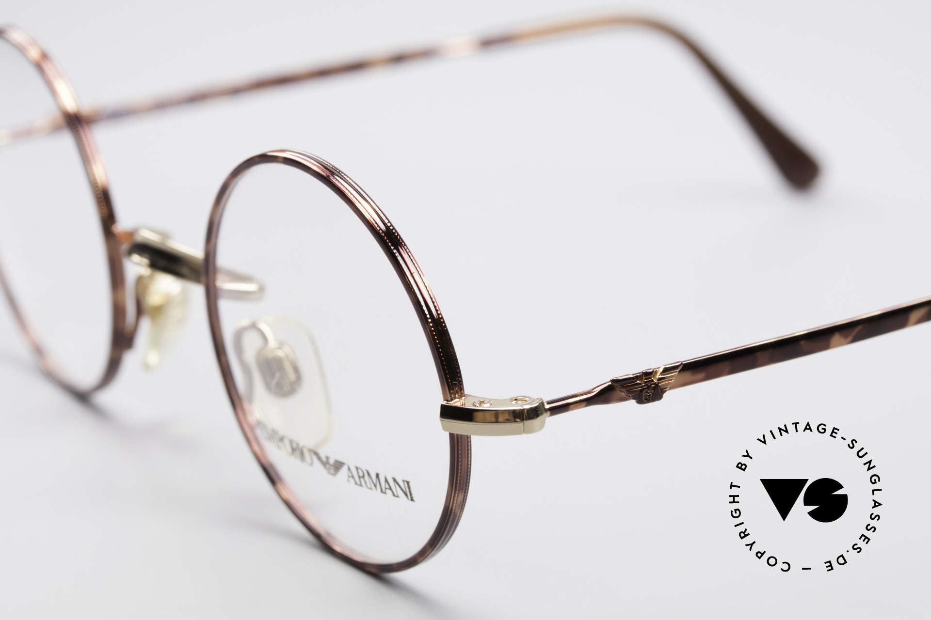 armani sunglasses round
