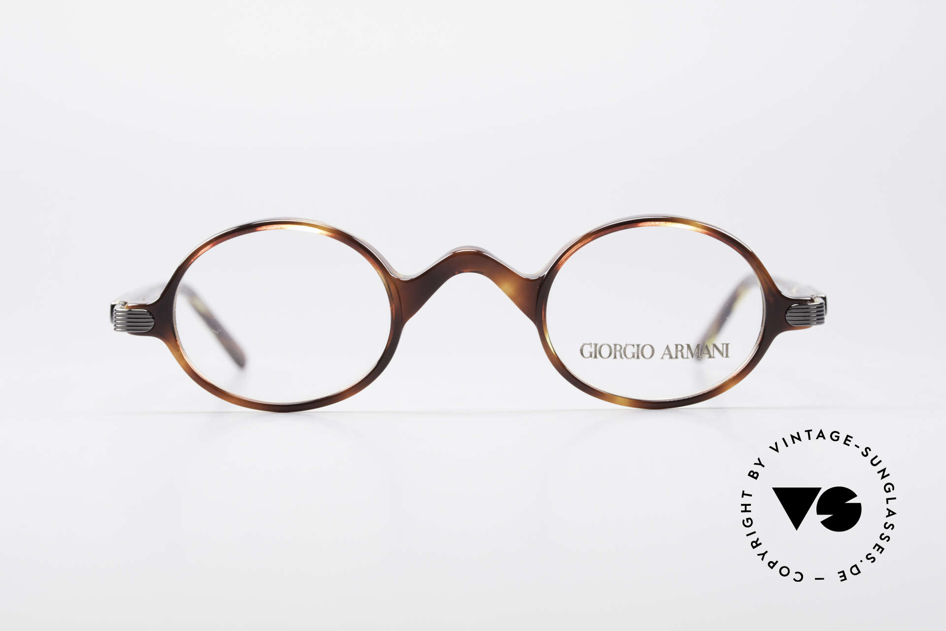 armani round glasses