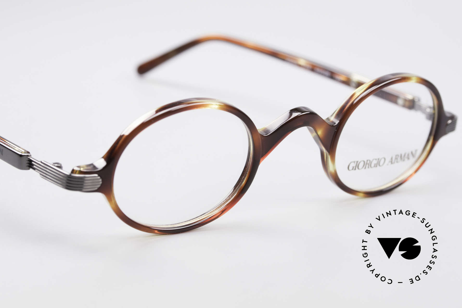 armani circle glasses