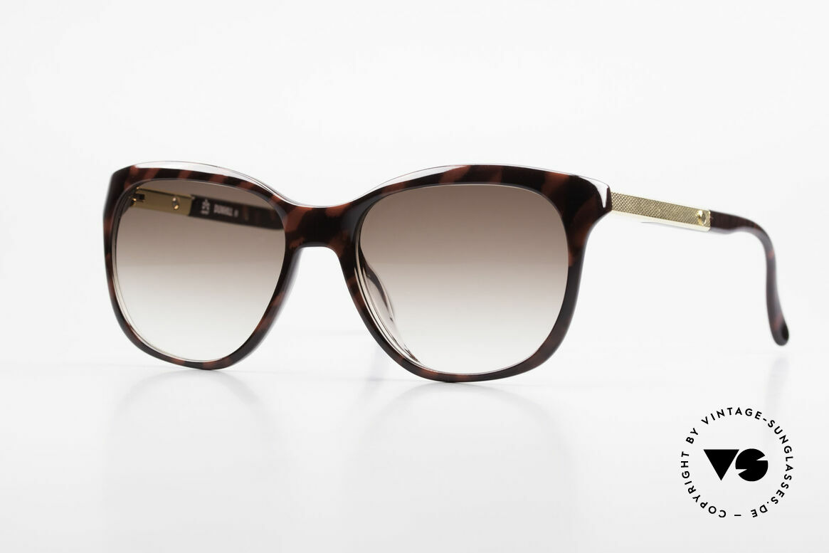 Dunhill 6006 Old 80's Sunglasses Gentlemen, timeless, stylish design from 1982, gold-plated, Made for Men