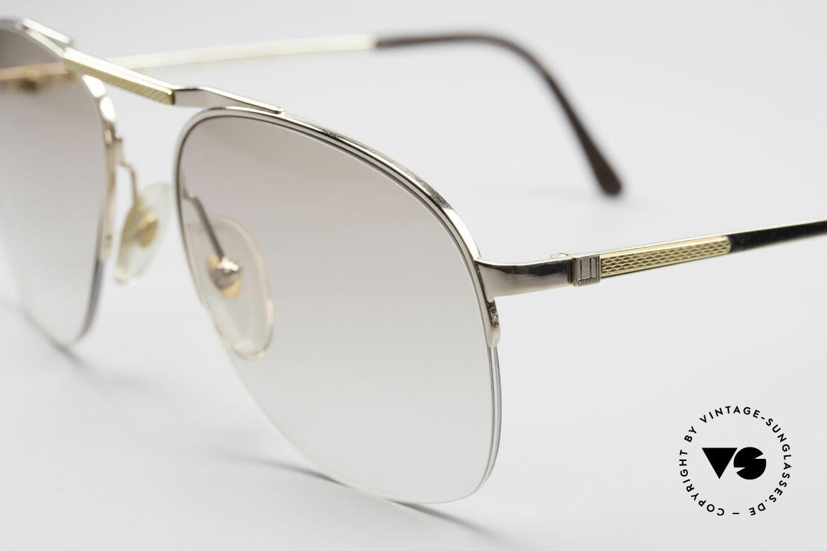 Dunhill 6022 Rare 80's Gentlemen's Frame, semi rimless (lightweight and very pleasant to wear), Made for Men
