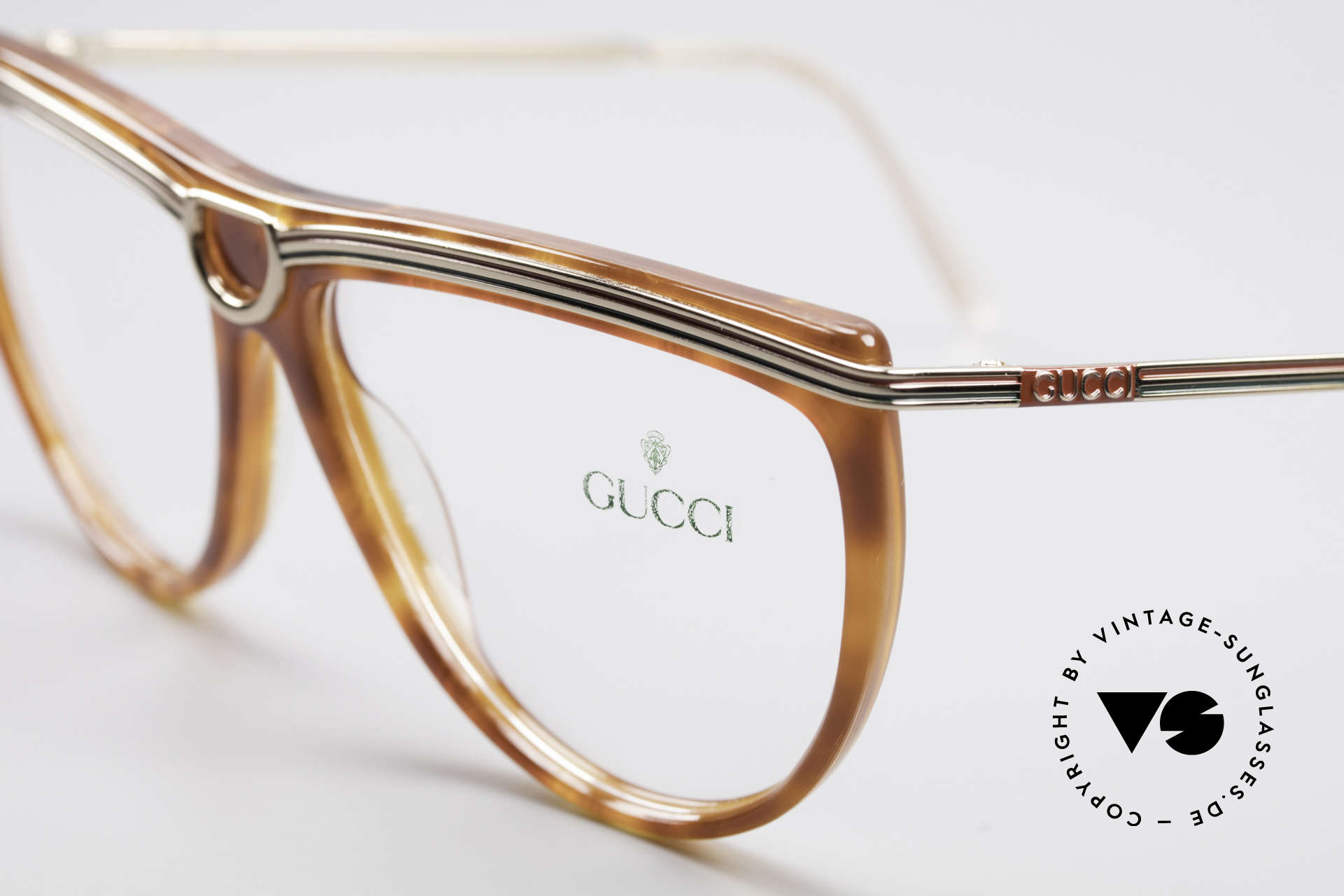 Gucci 2303 Ladies Eyeglasses 80's, unworn (like all our rare vintage ladies eyeglasses), Made for Women