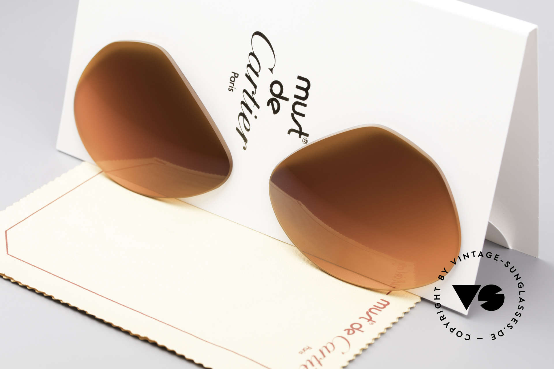 Sunglasses Cartier Vendome Lenses L Sun Lenses Sunset Gradient