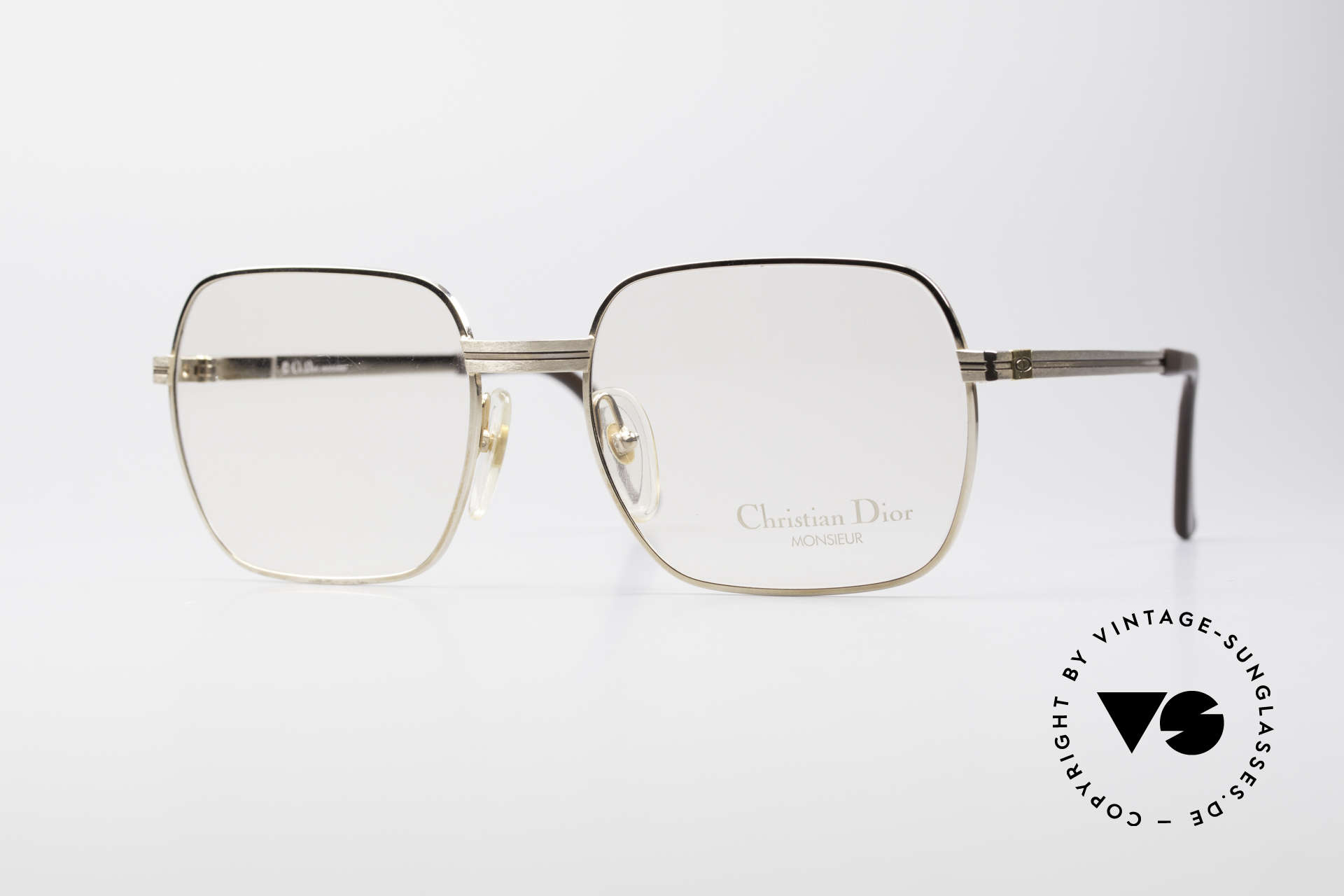 Glasses Christian Dior 2389 GoldPlated Monsieur Frame
