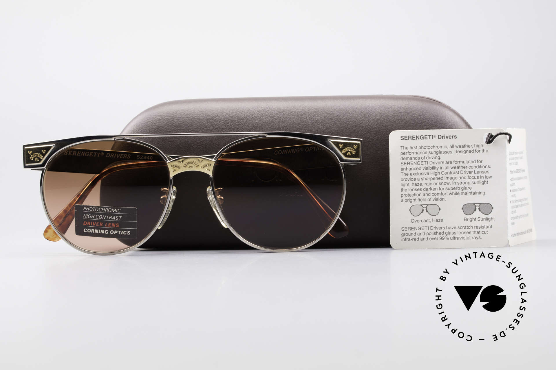 Sunglasses Serengeti Drivers 5294 High Contrast Driver Lens