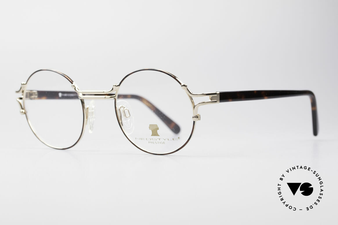 Neostyle Academic 8 Round Vintage Glasses 80's, truly high-end craftsmanship, made in Germany, Made for Men and Women
