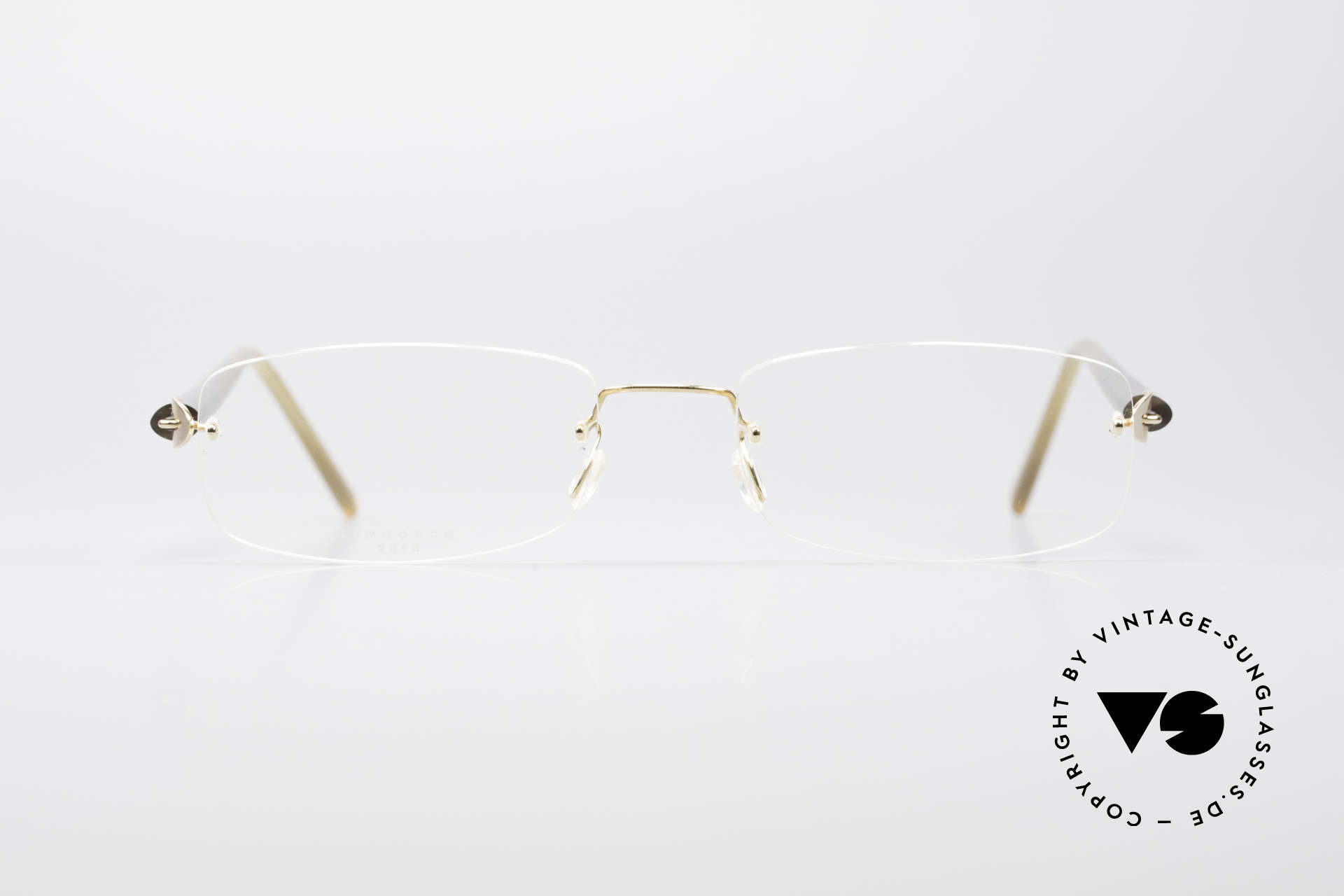 Glasses Lindberg T902 Horn Precious 18kt Solid Gold Frame