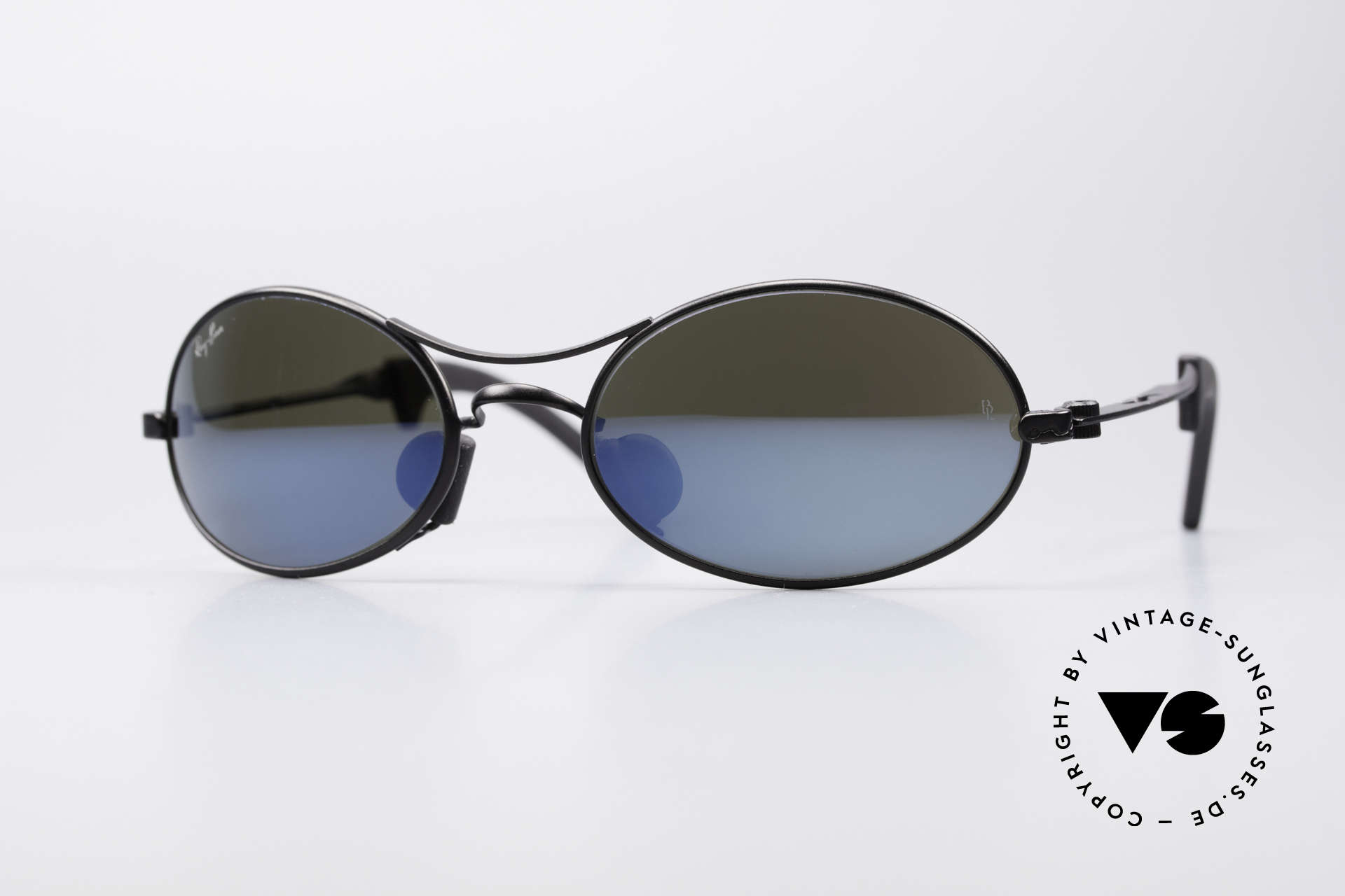 ray ban oval blue