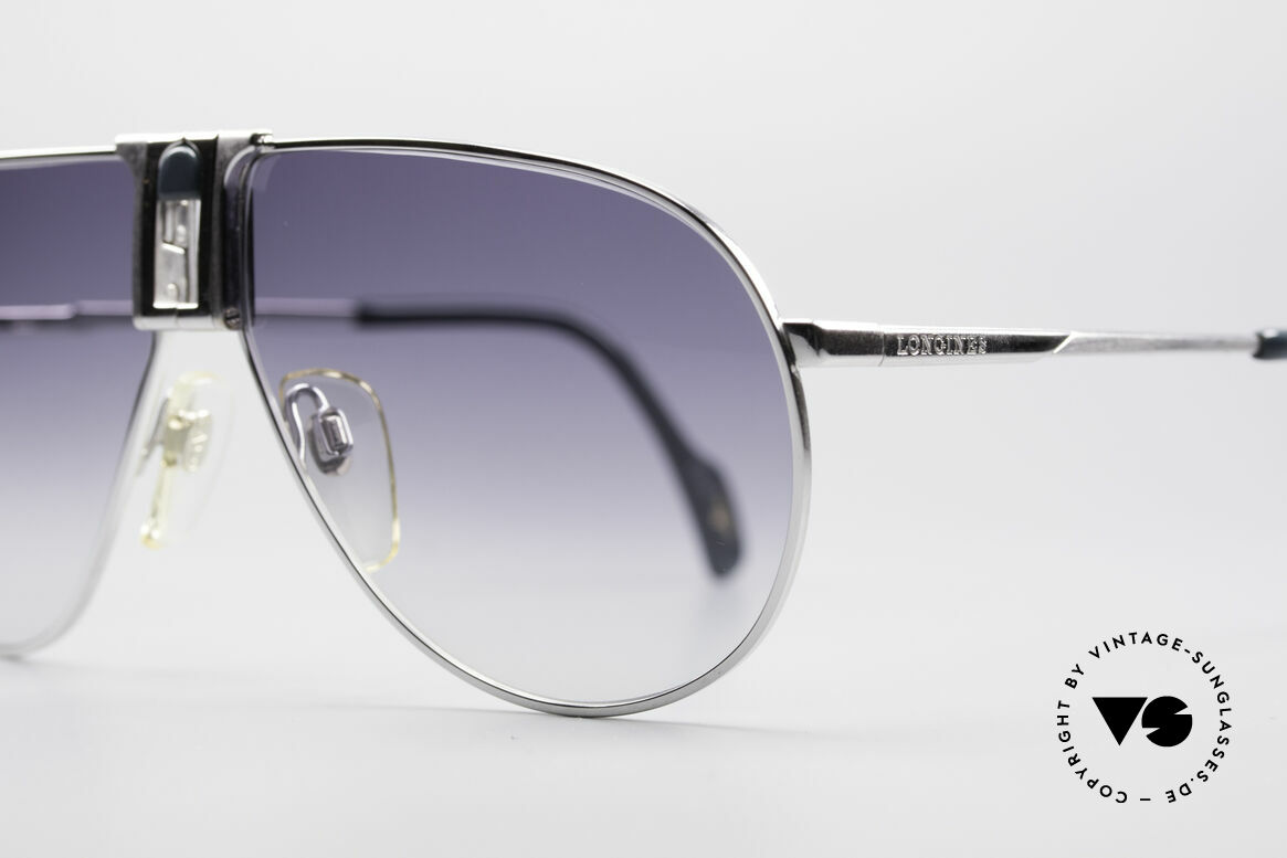 Longines 0154 Large 80's Aviator Sunglasses, luxury designer shades for gentlemen; pure lifestyle!, Made for Men
