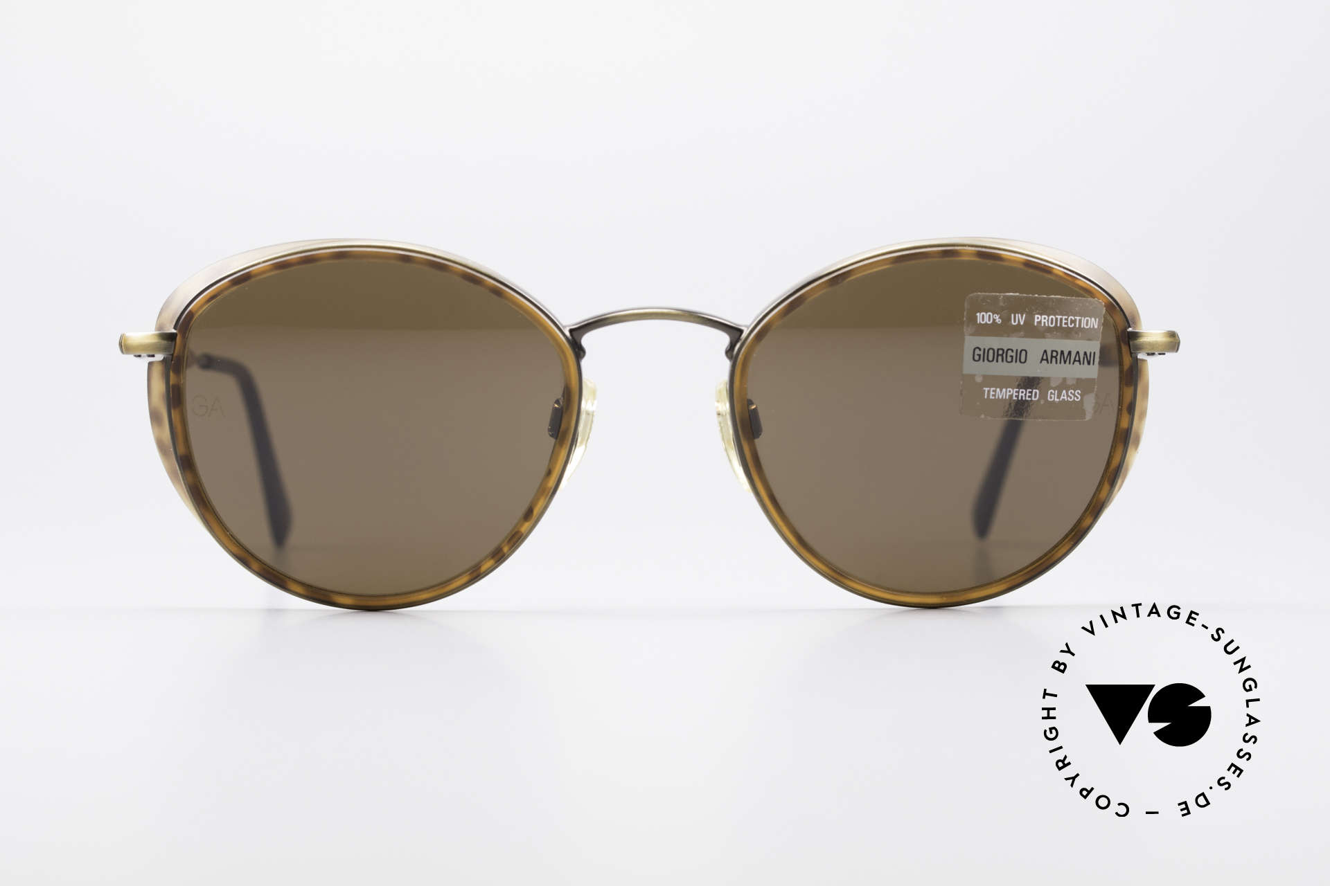 armani round sunglasses