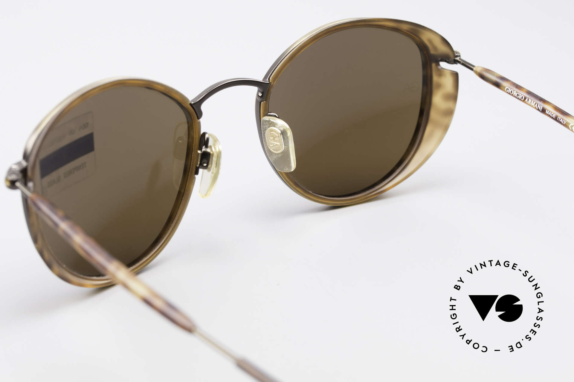 armani round sunglasses