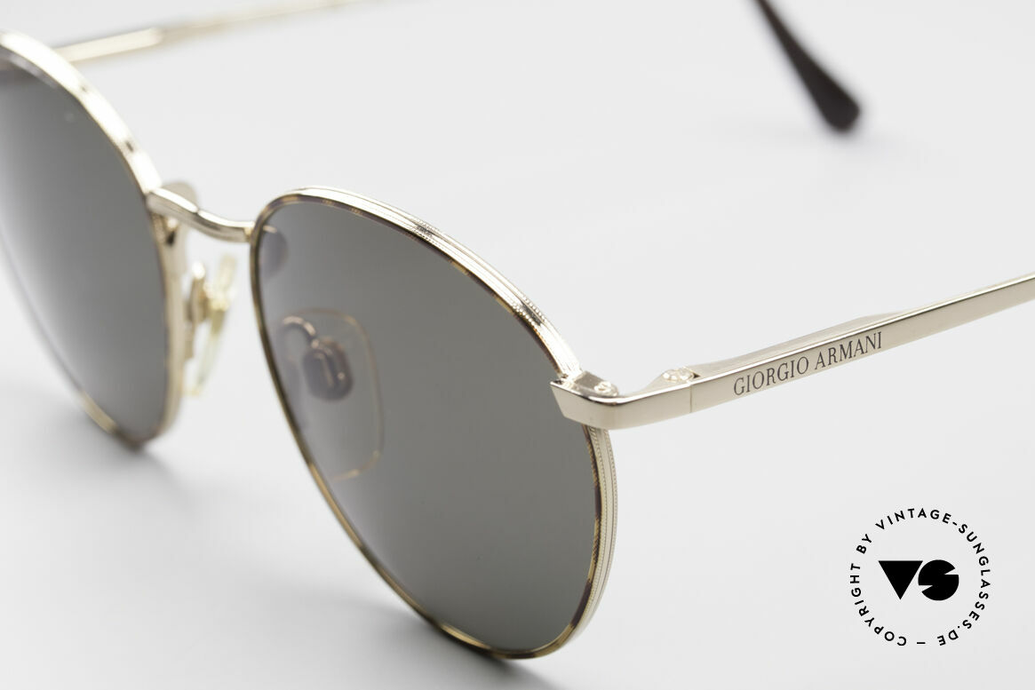 Giorgio Armani 166 Panto Sunglasses Gentlemen, never worn (like all our vintage Giorgio Armani frames), Made for Men
