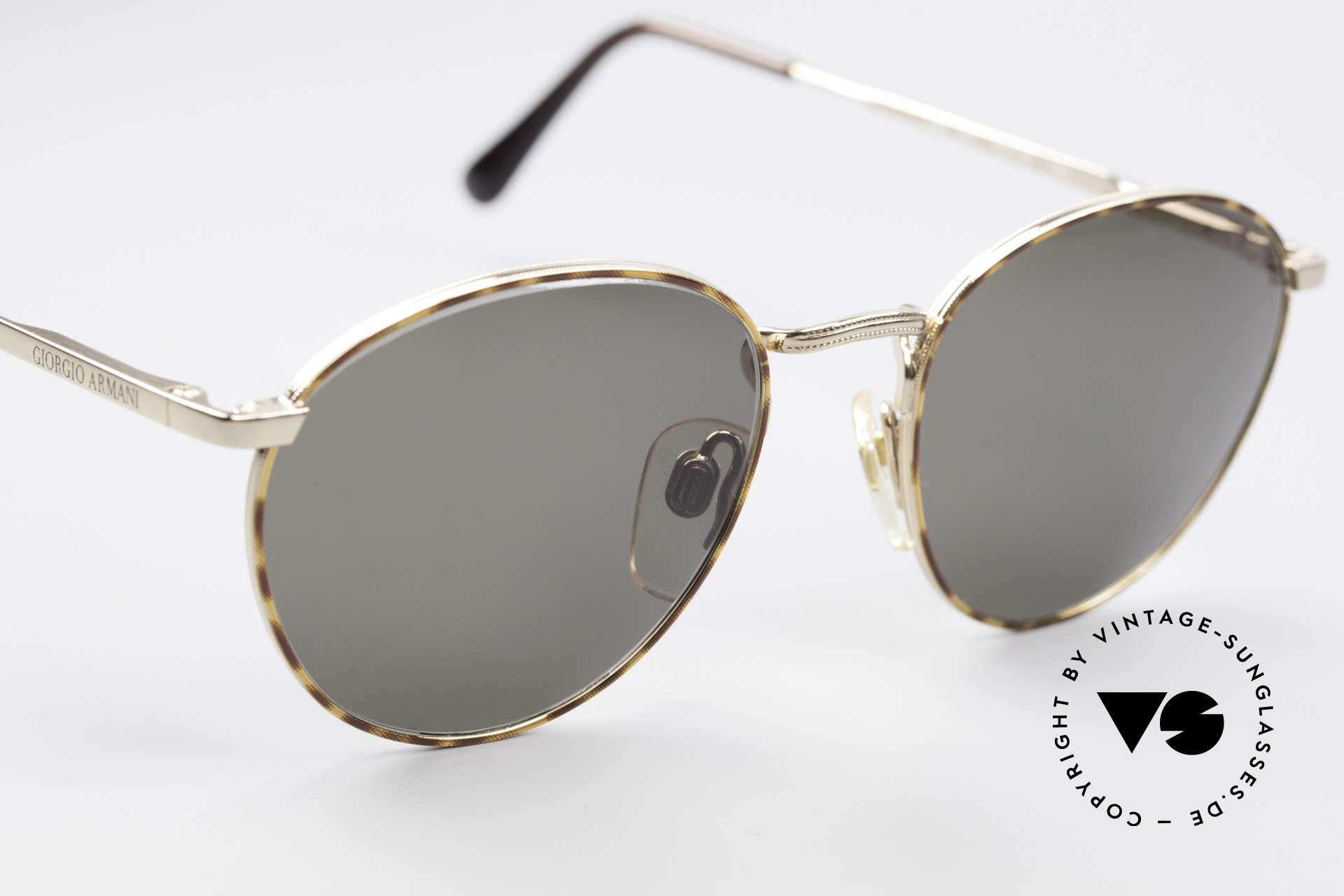Giorgio Armani 166 Panto Sunglasses Gentlemen, NO RETRO specs, but a unique 25 years old ORIGINAL, Made for Men