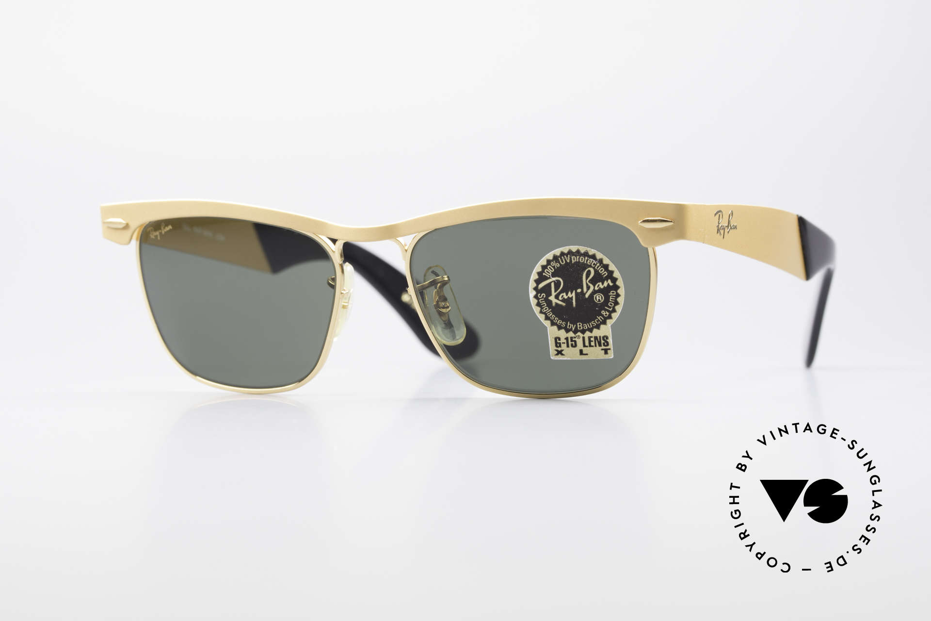 Sunglasses Ray Ban Wayfarer Metal 80's USA B&L Original Shades