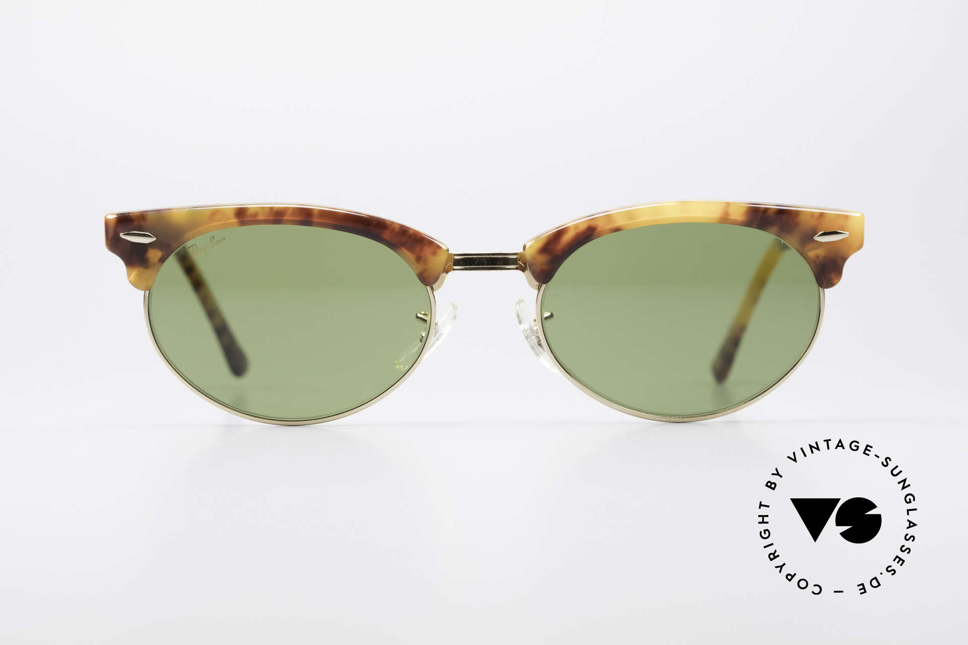 Sunglasses Ray Ban Clubmaster Oval 80's Bausch & Lomb Original