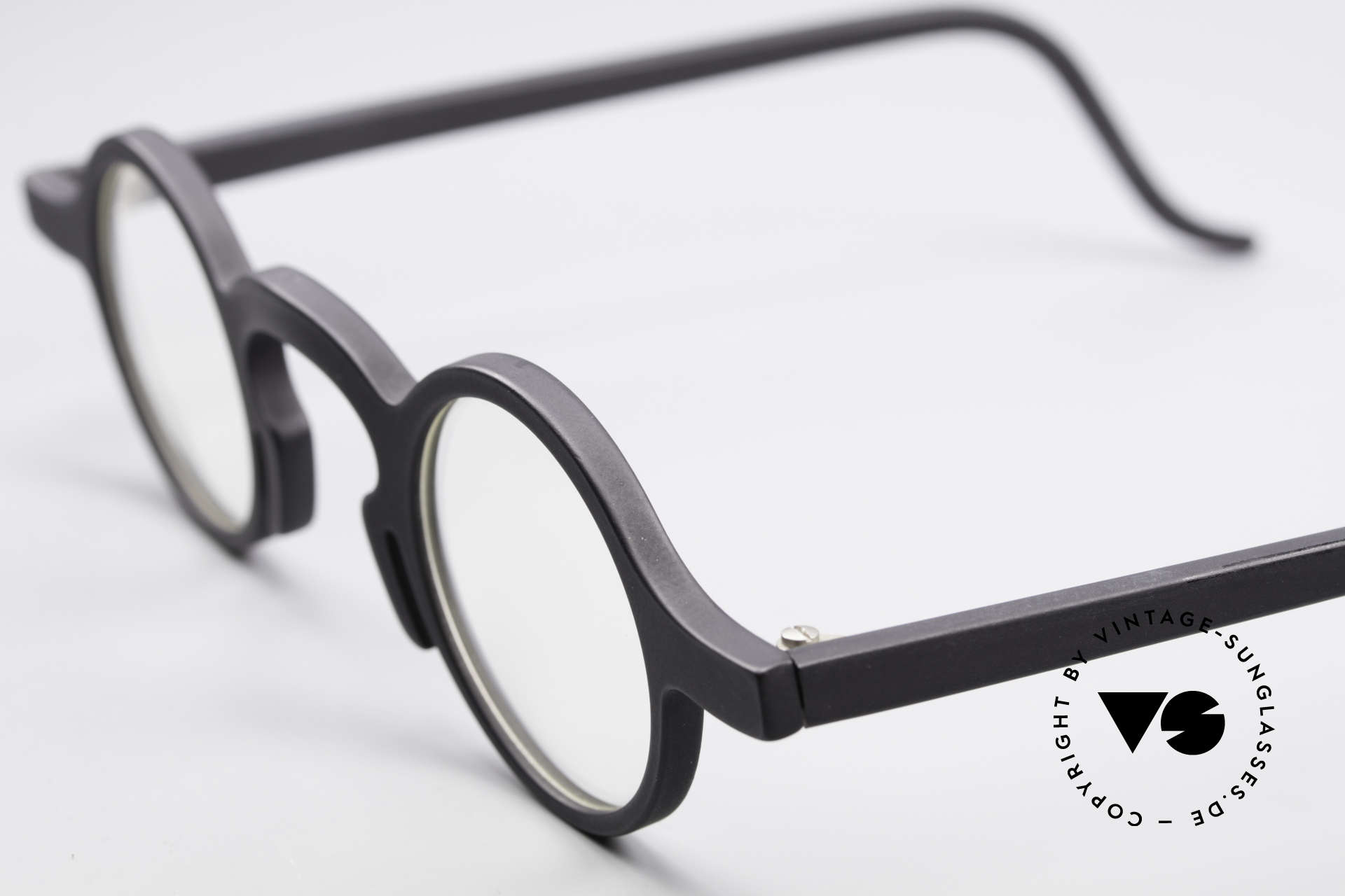 Glasses Theo Belgium Fax Vintage Designer Specs Round