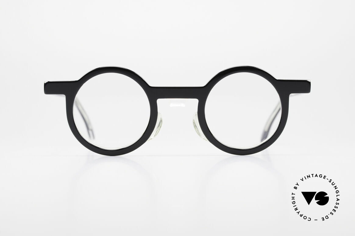 Glasses Theo Belgium Phily Round Designer Eyeglasses
