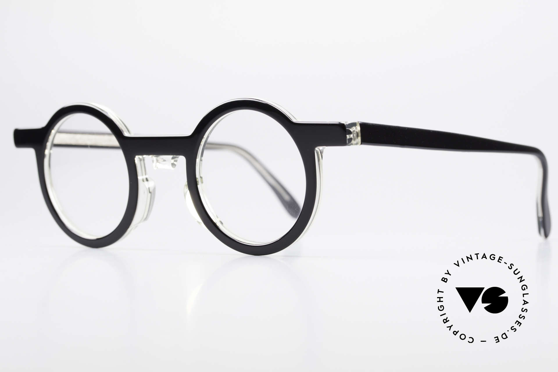 Glasses Theo Belgium Phily Round Designer Eyeglasses
