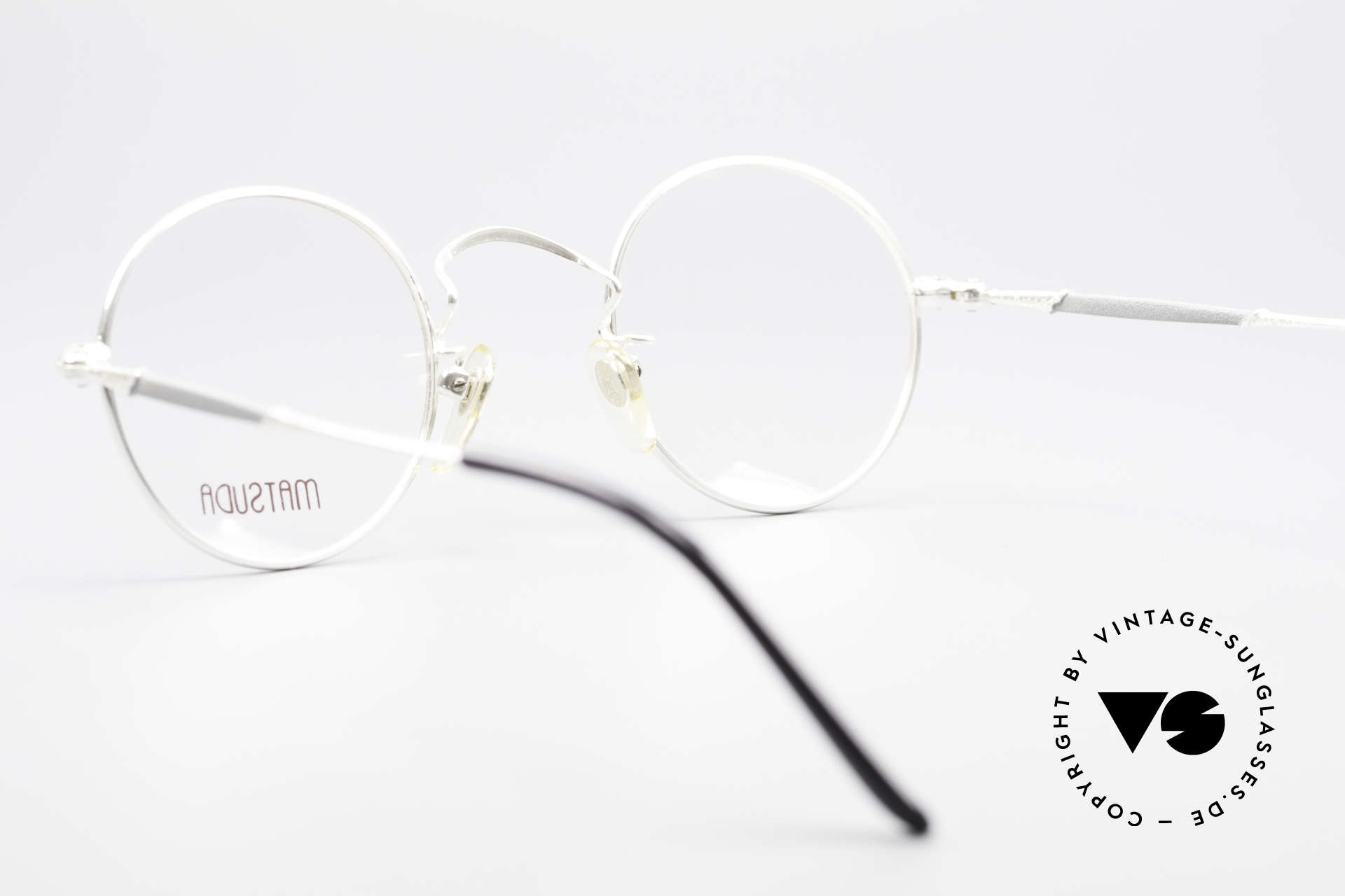 Matsuda 2872 90's Designer Glasses Round, NO retro eyeglasses, but a 25 years old ORIGINAL, vertu, Made for Men and Women