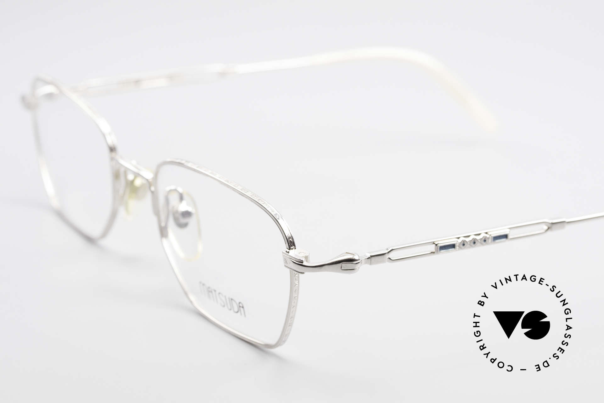 Matsuda 2882 Vintage Eyeglasses Square, timeless combination of color & design; a classic!, Made for Men