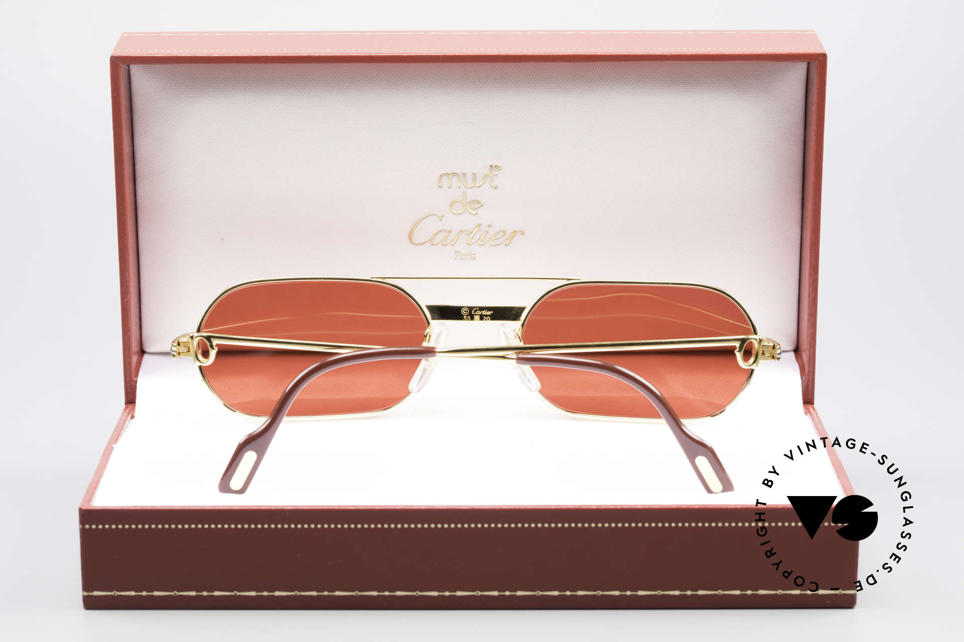 cartier glasses red