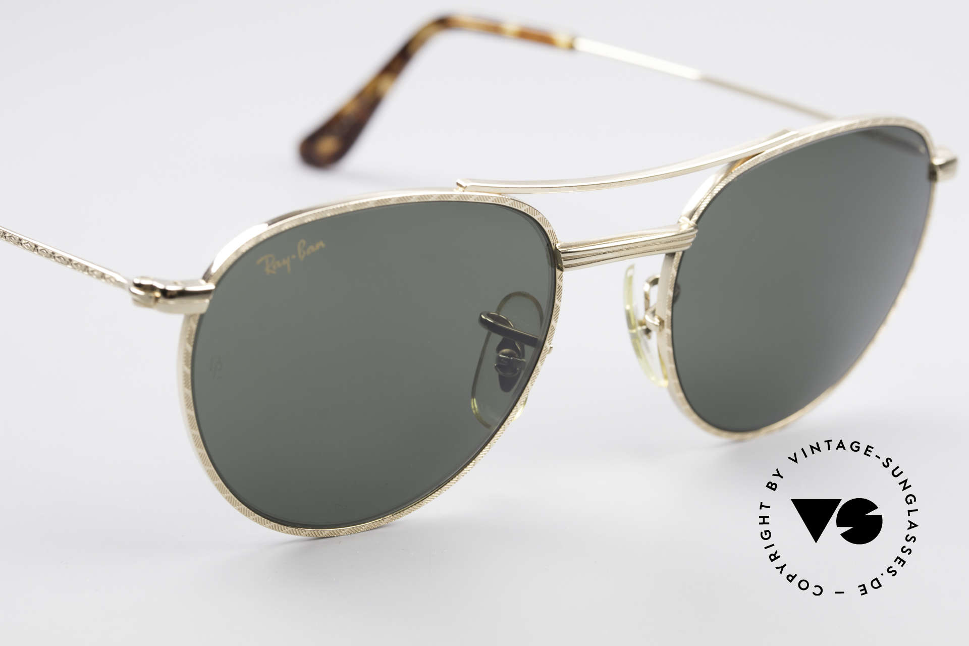 Grine temperament honning Sunglasses Ray Ban 1940's Retro Round Old Ray-Ban USA Bausch&Lomb