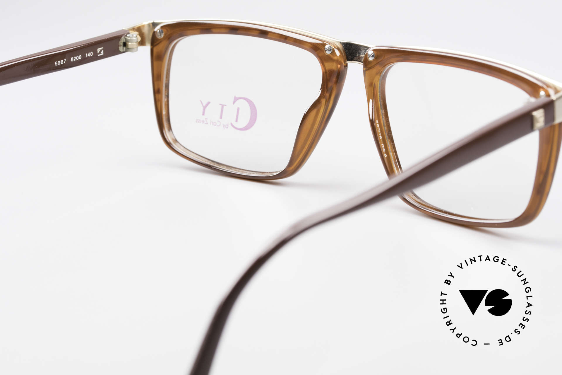 Glasses Zeiss 5967 90's Titanium Eyeglasses Men