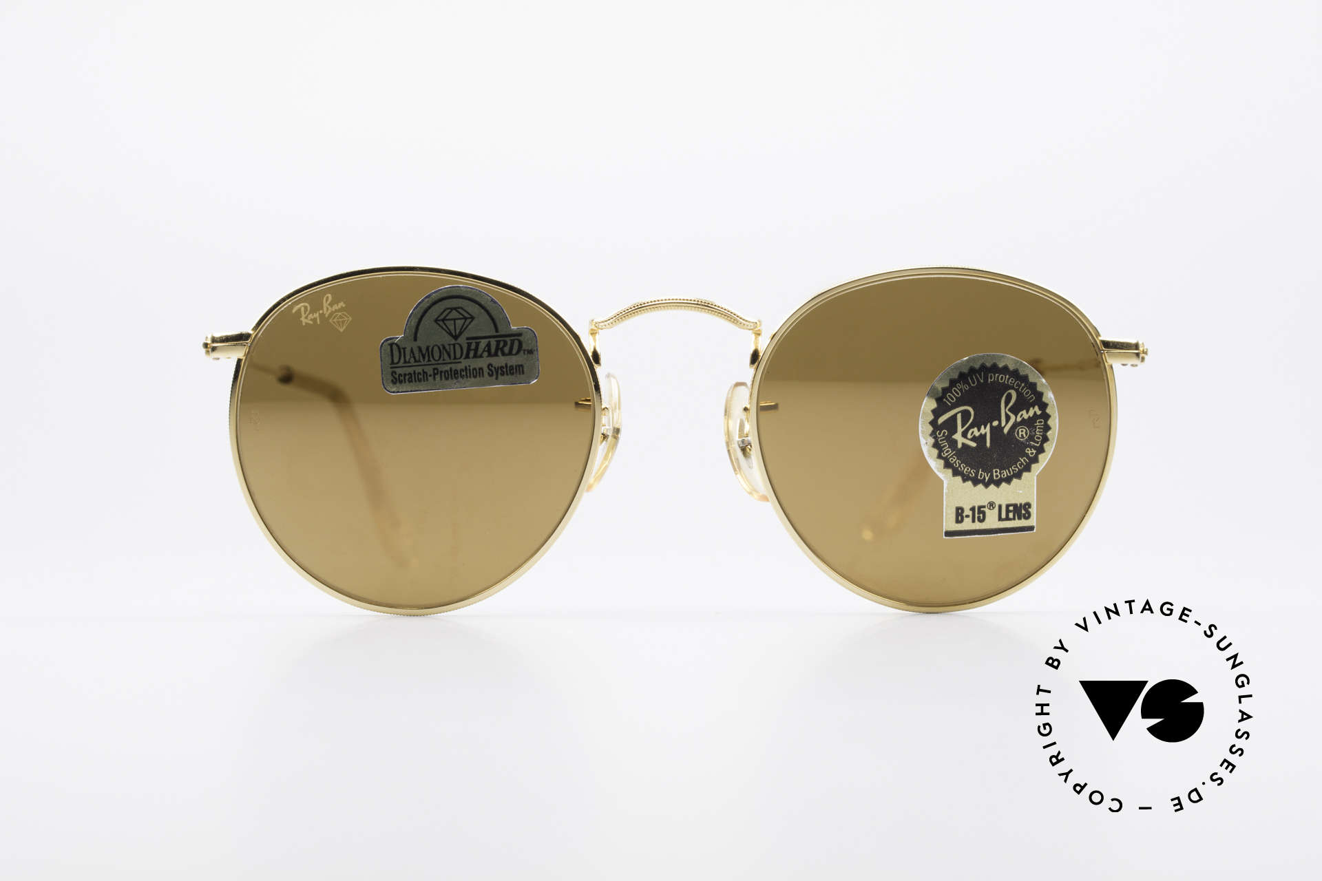 vintage round sunglasses ray ban