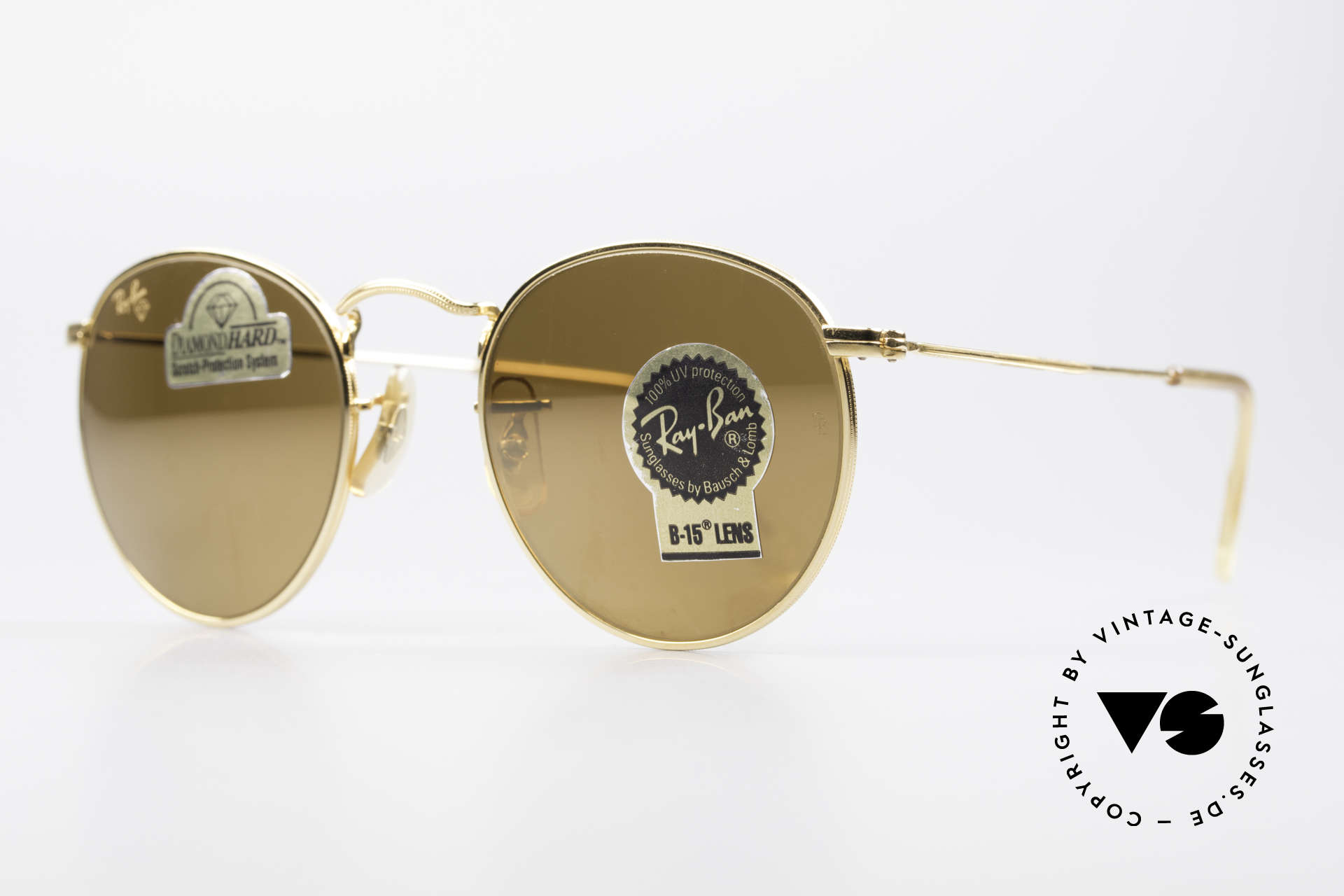 rayban round sizes
