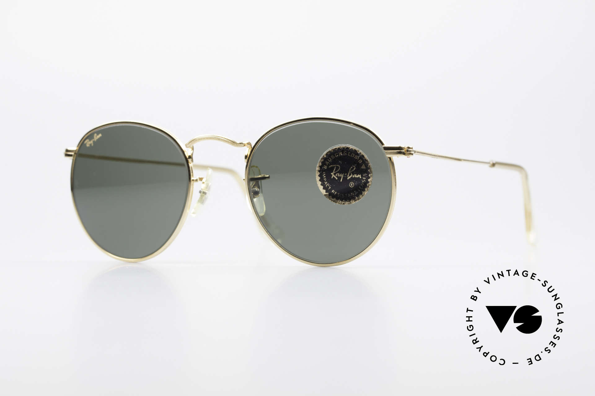 Sunglasses Ray Ban Round Metal Small Round B&L Sunglasses