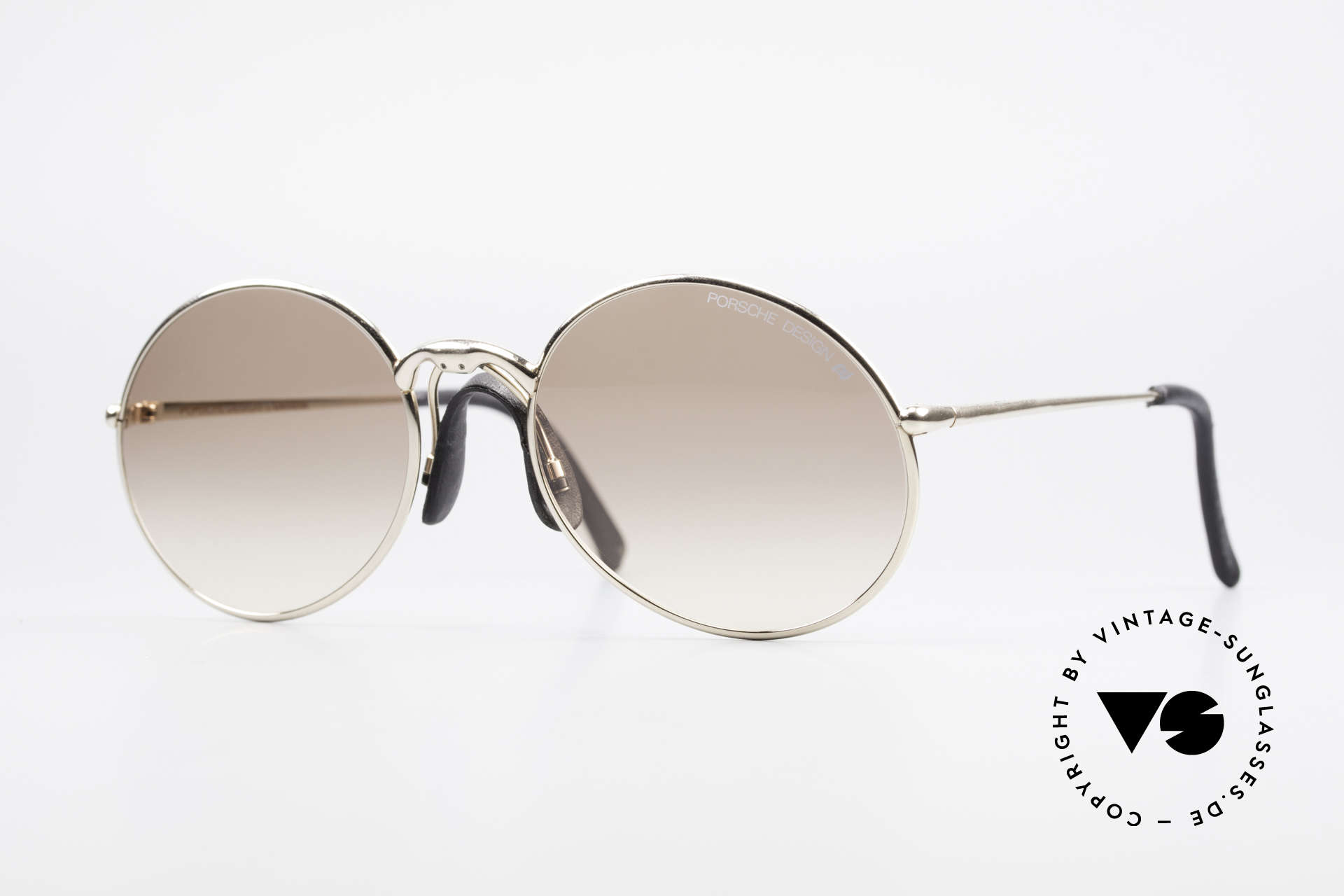 Sunglasses Porsche 5658 Round Vintage Sunglasses 90s