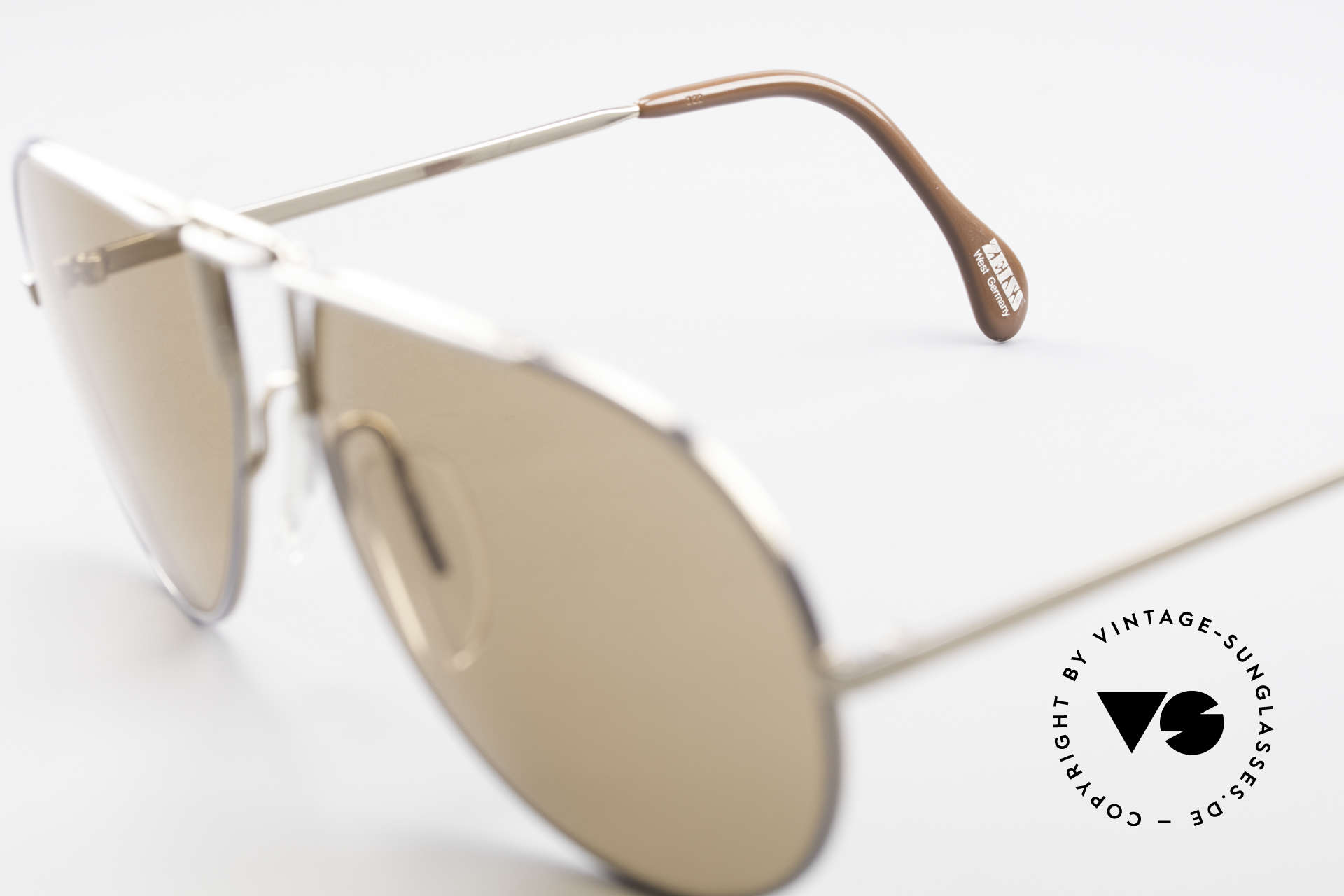 Sunglasses Zeiss 9357 Rare Aviator Sunglasses 80's