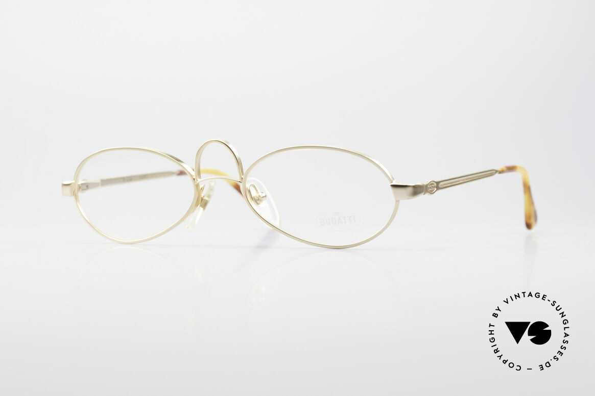 Glasses Bugatti 13001 Bugatti Radiator Grill Frame Vintage Sunglasses
