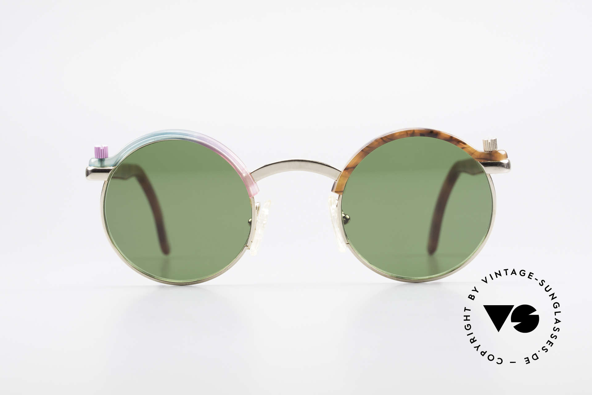 Sunglasses Poul Circle Round Vintage Panto Shades